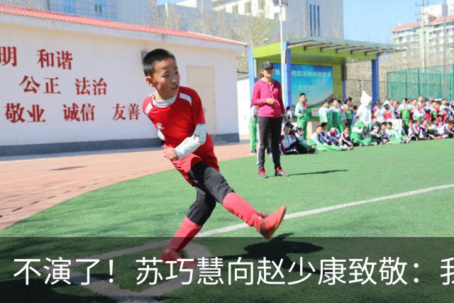 不演了！苏巧慧向赵少康致敬：我是最新的时代、最好的选择