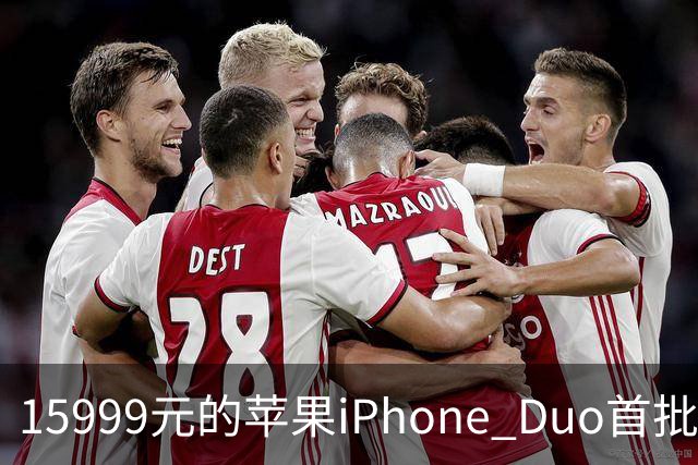 15999元的苹果iPhone Duo首批秒空：刚进官网就排到12月了